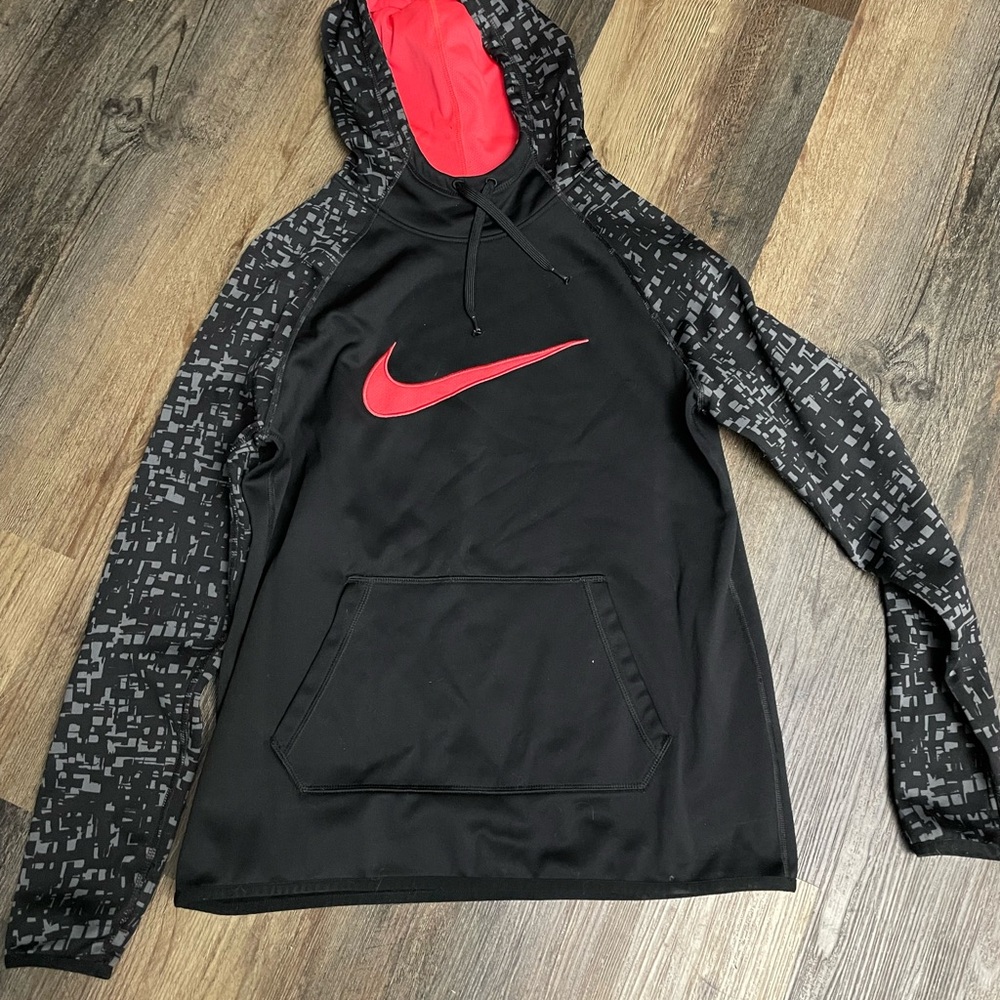 Nike Black and pink Hoodie